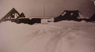 Tents in the Snow